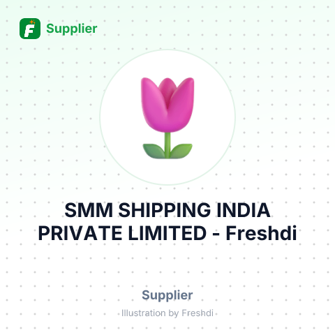 SMM SHIPPING INDIA PRIVATE LIMITED – summary card, no photo uploaded yet