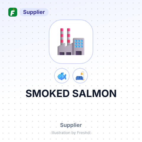 SMOKED SALMON – summary card, no photo uploaded yet