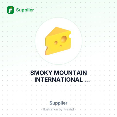 SMOKY MOUNTAIN INTERNATIONAL DOCUMENTATION@IVFOODS. COM – summary card, no photo uploaded yet