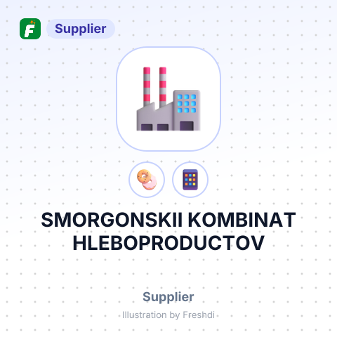 SMORGONSKII KOMBINAT HLEBOPRODUCTOV – summary card, no photo uploaded yet