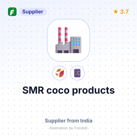 SMR coco products – summary card, no photo uploaded yet