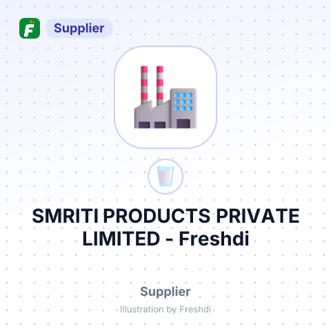 SMRITI PRODUCTS PRIVATE LIMITED – summary card, no photo uploaded yet