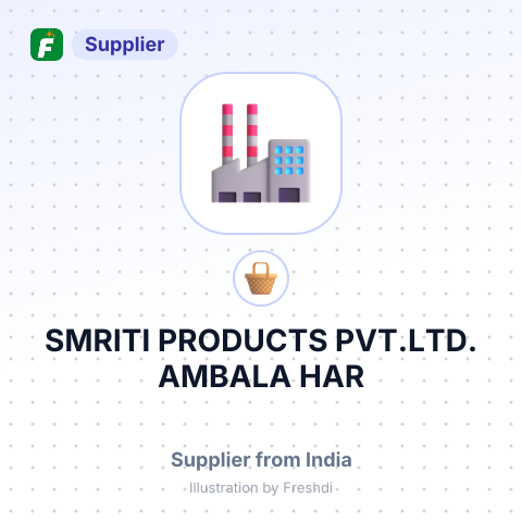 SMRITI PRODUCTS PVT.LTD. AMBALA HAR – summary card, no photo uploaded yet