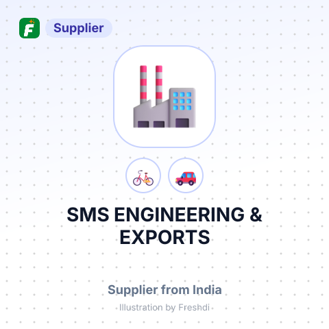 SMS ENGINEERING & EXPORTS – summary card, no photo uploaded yet