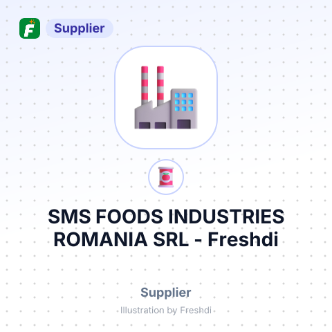 SMS FOODS INDUSTRIES ROMANIA SRL – summary card, no photo uploaded yet