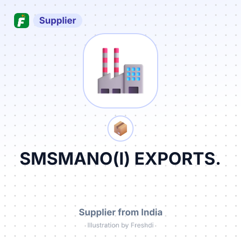 SMSMANO(I) EXPORTS. – summary card, no photo uploaded yet