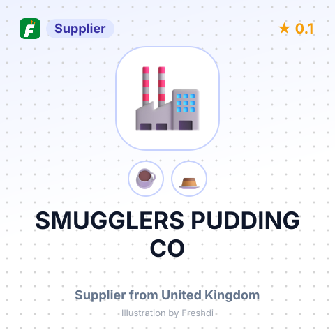 SMUGGLERS PUDDING CO – summary card, no photo uploaded yet