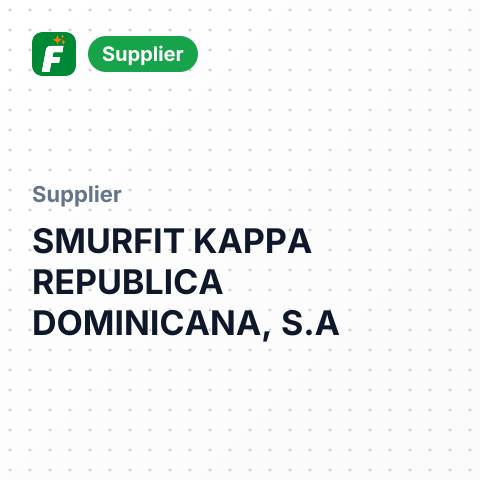 SMURFIT KAPPA REPUBLICA DOMINICANA, S.A – summary card, no photo uploaded yet