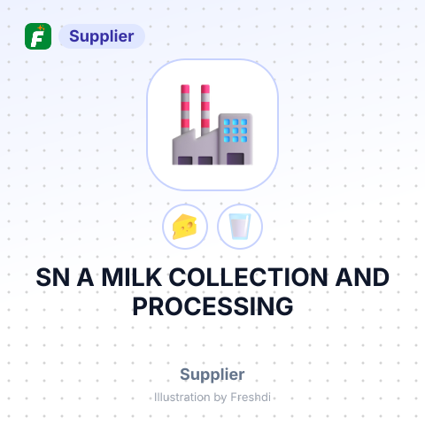 SN A MILK COLLECTION AND PROCESSING – summary card, no photo uploaded yet