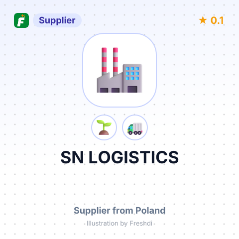SN LOGISTICS – summary card, no photo uploaded yet