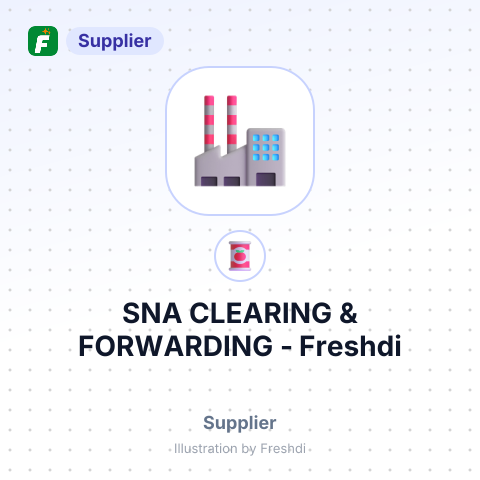 SNA CLEARING & FORWARDING – summary card, no photo uploaded yet