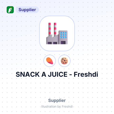 SNACK A JUICE – summary card, no photo uploaded yet