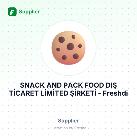 SNACK AND PACK FOOD DIŞ TİCARET LİMİTED ŞİRKETİ – summary card, no photo uploaded yet
