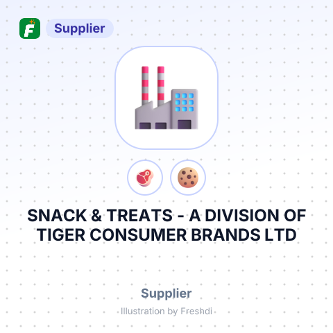 SNACK & TREATS - A DIVISION OF TIGER CONSUMER BRANDS LTD – summary card, no photo uploaded yet