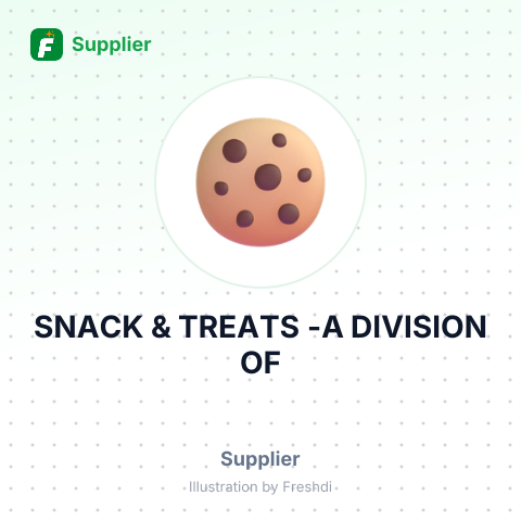 SNACK & TREATS -A DIVISION OF – summary card, no photo uploaded yet