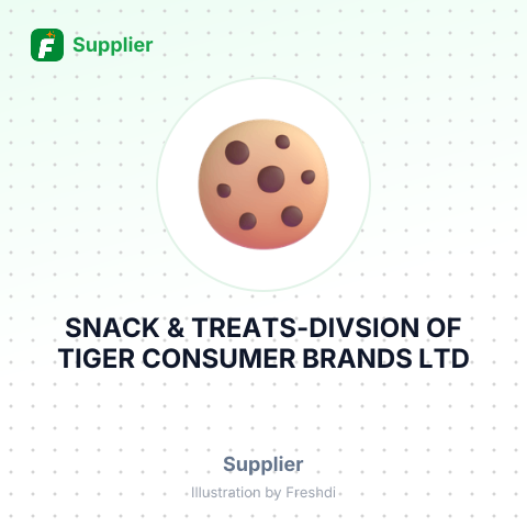 SNACK & TREATS-DIVSION OF TIGER CONSUMER BRANDS LTD – summary card, no photo uploaded yet