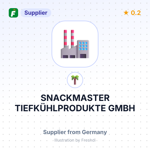 SNACKMASTER TIEFKÜHLPRODUKTE GMBH – summary card, no photo uploaded yet