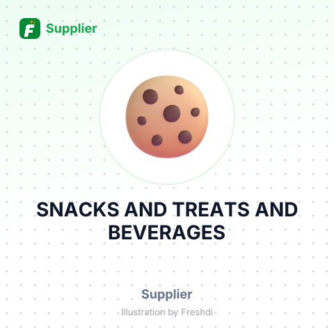 SNACKS AND TREATS AND BEVERAGES – summary card, no photo uploaded yet