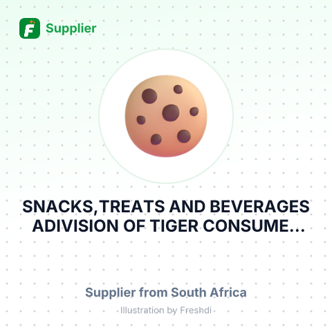 SNACKS,TREATS AND BEVERAGES ADIVISION OF TIGER CONSUMER BRANDS LTD – summary card, no photo uploaded yet