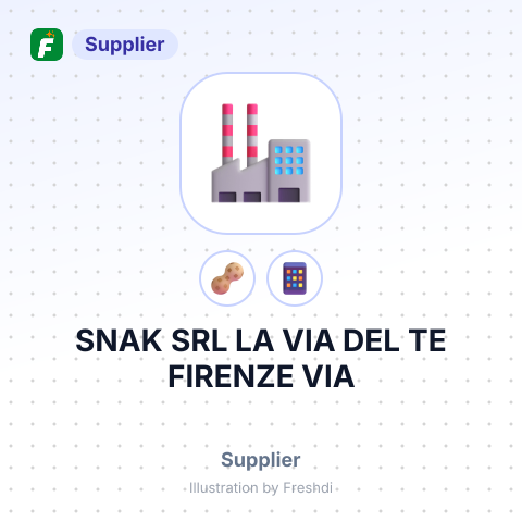 SNAK SRL LA VIA DEL TE FIRENZE VIA – summary card, no photo uploaded yet