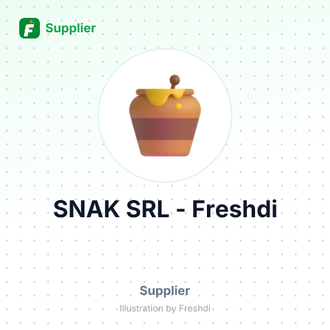 SNAK SRL – summary card, no photo uploaded yet