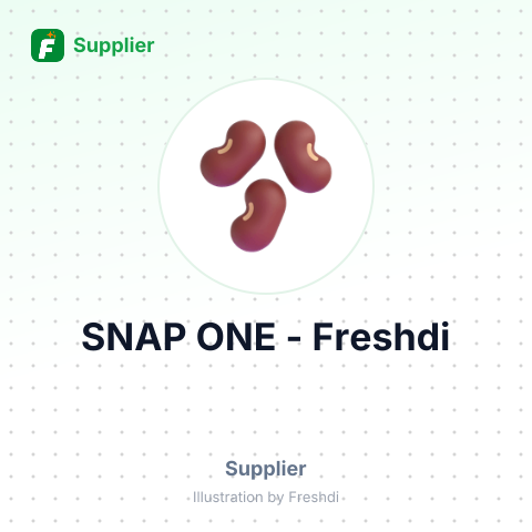 SNAP ONE – summary card, no photo uploaded yet