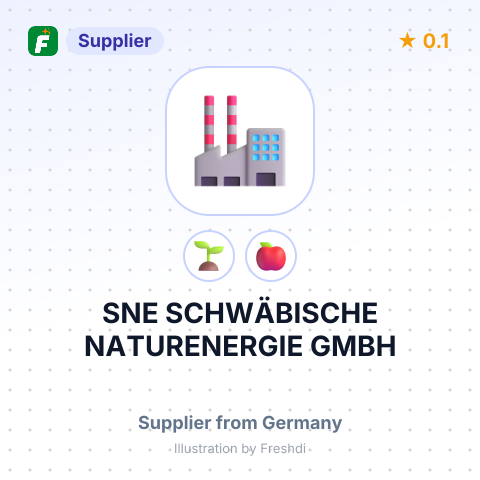 SNE SCHWÄBISCHE NATURENERGIE GMBH – summary card, no photo uploaded yet
