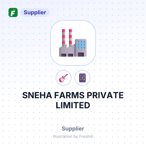 SNEHA FARMS PRIVATE LIMITED – summary card, no photo uploaded yet