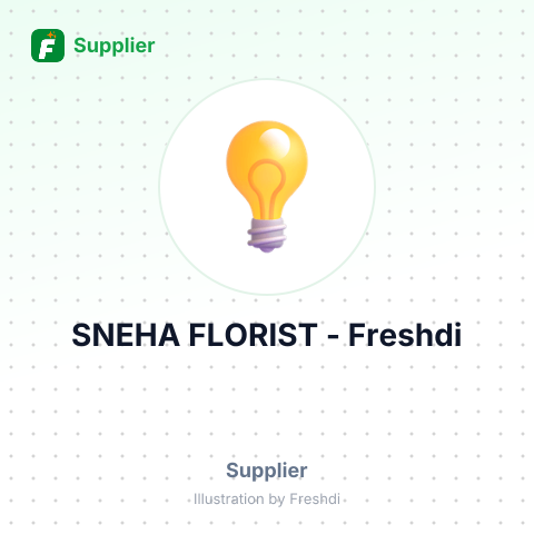 SNEHA FLORIST – summary card, no photo uploaded yet