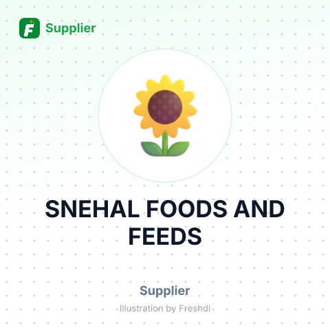 SNEHAL FOODS AND FEEDS – summary card, no photo uploaded yet
