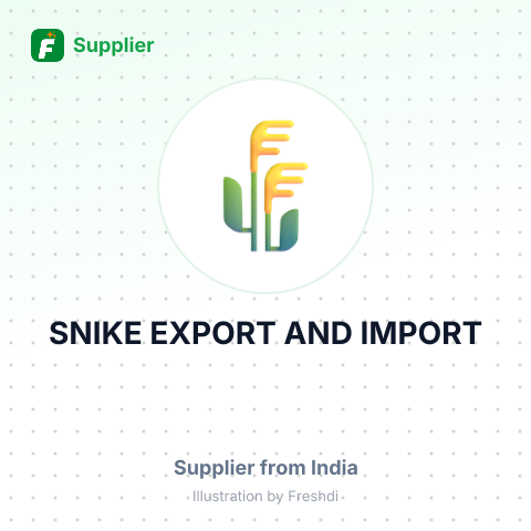 SNIKE EXPORT AND IMPORT – summary card, no photo uploaded yet
