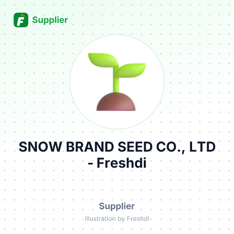 SNOW BRAND SEED CO., LTD – summary card, no photo uploaded yet