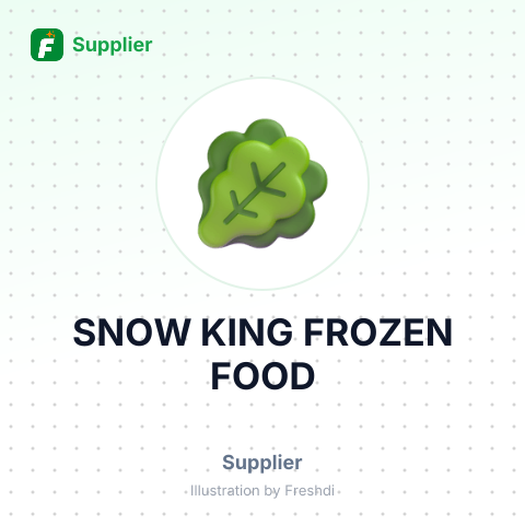 SNOW KING FROZEN FOOD – summary card, no photo uploaded yet
