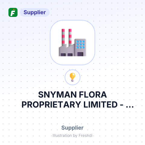 SNYMAN FLORA PROPRIETARY LIMITED – summary card, no photo uploaded yet