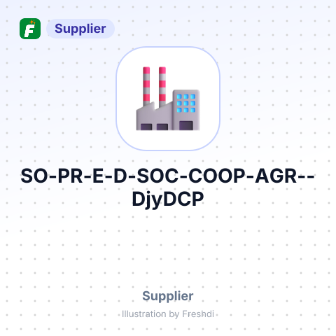 SO.PR.E.D. SOC. COOP. AGR. – summary card, no photo uploaded yet