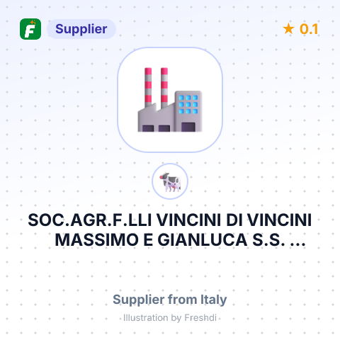 SOC.AGR.F.LLI VINCINI DI VINCINI MASSIMO E GIANLUCA S.S. ALLEVAMENTO SUINI - LA MADONNINA – summary card, no photo uploaded yet