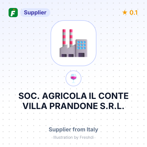SOC. AGRICOLA IL CONTE VILLA PRANDONE S.R.L. – summary card, no photo uploaded yet