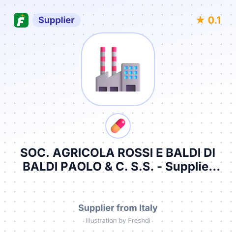 SOC. AGRICOLA ROSSI E BALDI DI BALDI PAOLO & C. S.S. – summary card, no photo uploaded yet