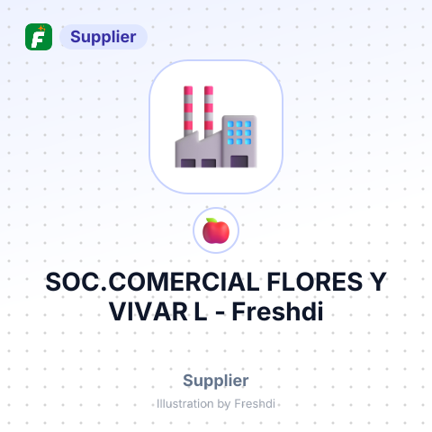 SOC.COMERCIAL FLORES Y VIVAR L – summary card, no photo uploaded yet