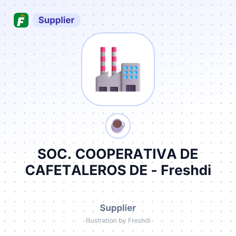 SOC. COOPERATIVA DE CAFETALEROS DE – summary card, no photo uploaded yet