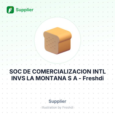 SOC DE COMERCIALIZACION INTL INVS LA MONTANA S A – summary card, no photo uploaded yet