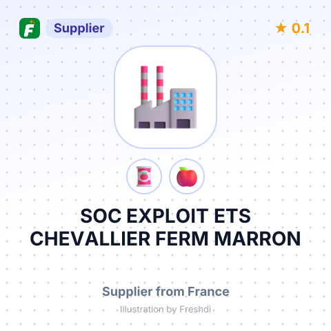 SOC EXPLOIT ETS CHEVALLIER FERM MARRON – summary card, no photo uploaded yet
