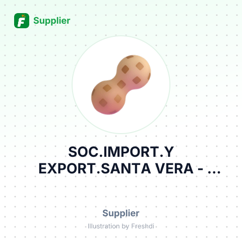SOC.IMPORT.Y EXPORT.SANTA VERA – summary card, no photo uploaded yet