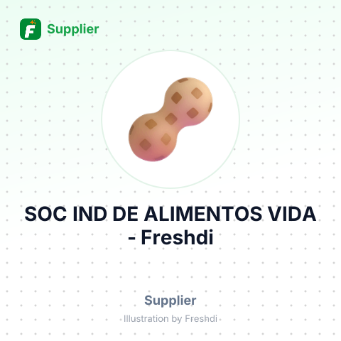 SOC IND DE ALIMENTOS VIDA – summary card, no photo uploaded yet