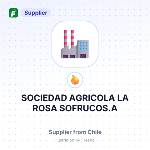 SOCIEDAD AGRICOLA LA ROSA SOFRUCOS.A – summary card, no photo uploaded yet