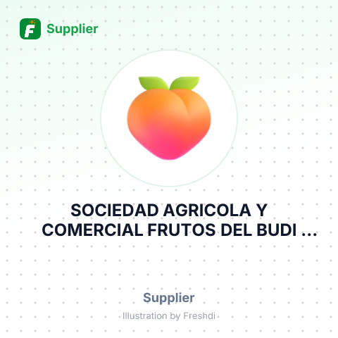 SOCIEDAD AGRICOLA Y COMERCIAL FRUTOS DEL BUDI LIMITADA – summary card, no photo uploaded yet