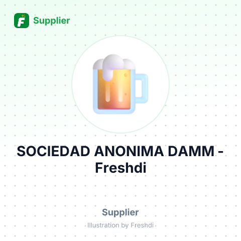 SOCIEDAD ANONIMA DAMM – summary card, no photo uploaded yet