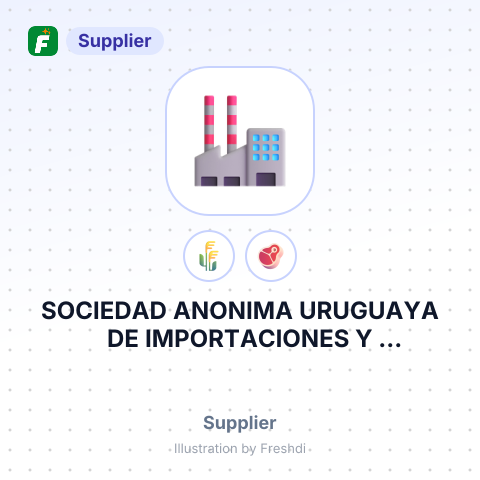 SOCIEDAD ANONIMA URUGUAYA DE IMPORTACIONES Y EXPORTACIONES UR – summary card, no photo uploaded yet
