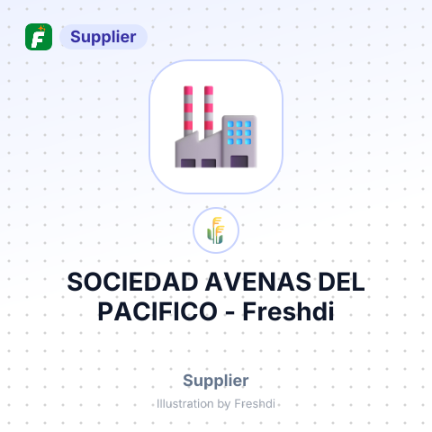 SOCIEDAD AVENAS DEL PACIFICO – summary card, no photo uploaded yet