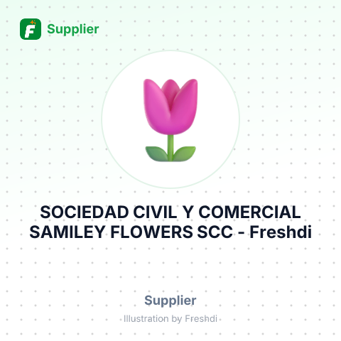 SOCIEDAD CIVIL Y COMERCIAL SAMILEY FLOWERS SCC – summary card, no photo uploaded yet